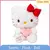 Novo sanrio kawaii olá kitty brinquedos de pelúcia travesseiro boneca cinnamor