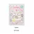 Sanrio adesivo livro bonito melodia cinnamoroll kitty mão livro nota papel dos
