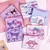 Sanrio kawaii kuromi moeda bolsa coreano bonito menina das crianças criativo cu - Cinnamoroll Brasil