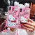 3d hello kitty suporte de telefone caso dos desenhos animados para samsung galax - comprar online