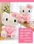 Imagem do hello kitty rosa pelúcia