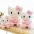 hello kitty rosa pelúcia - loja online