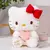 Sanrio hello kitty kuromi cinnamoroll bebê brinquedos de pelúcia anime brinque - comprar online