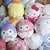 20 peças sanrio cinnamoroll brinquedo de descompressão kuromi lento rebote pon na internet