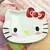 My Melody Sanrio Prato de Jantar para Crianças, Anime Cartoon Snacks Bandeja, P - loja online