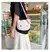 Kawaii sanrio crossbody olá kitty saco de pelúcia mini kuromi ombro saco do me na internet