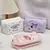 Estojo de lápis de pelúcia kawaii cinnamoroll kuromi - loja online