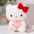 Sanrio sorvete olá kitty kuromi melodia cinnamoroll brinquedos de pelúcia joga na internet