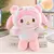 Pelúcia 25cm kuromi Hello kitty melodia cinnamoroll pel