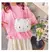 Kawaii sanrio crossbody olá kitty saco de pelúcia mini kuromi ombro saco do me - comprar online