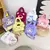 Kawaii sanrio olá kitty saco de pelúcia dos desenhos animados kuromi minha mel