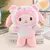 Pelúcia 25cm kuromi Hello kitty melodia cinnamoroll pel - comprar online