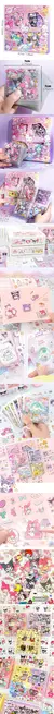 Conjunto de Adesivos Hello Kitty na internet