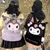 Mochila de pelúcia cinnamoroll kuromi