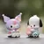 Novo 5 peças sanrio cinnamoroll brinquedos ação anime figuras cinnamoroll con - loja online