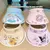 Sanrio chapéu protetor solar cinnamoroll minha melodia kuromi pompompurin anti-