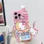 3d hello kitty suporte de telefone caso dos desenhos animados para samsung galax - comprar online