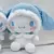 Imagem do pelucia cinnamoroll, touca, 25 cm