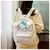 mochila abraço cinnamoroll e amigos na internet