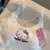 Sanrio hello kitty camisola y2k regata meninas verão moda sem mangas camisetas - Cinnamoroll Brasil
