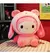 Grande Sanrio My Melody Transformou em um travesseiro de panda recheado com bone - comprar online