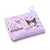 Sanrio kawaii kuromi moeda bolsa coreano bonito menina das crianças criativo cu na internet