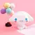 Sanrio kawaii cabeça grande boneca cinnamoroll olá kitty minha melodia bolo de na internet
