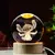 Quente 6cm dos desenhos animados ponto 3d bola de cristal anime disney lilo &amp - loja online