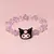 pulseira de cristal cinnamoroll e melody - loja online