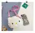 Kawaii sanrio crossbody olá kitty saco de pelúcia mini kuromi ombro saco do me na internet