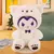 25cm anime sanrio boneca de pelúcia brinquedos kawaii olá kitty kuromi minha m