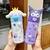 Imagem do 350ml sanrio hello kitty aço inoxidável 316 garrafa térmica kawaii kuromi cin