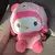 Imagem do Grande Sanrio My Melody Transformou em um travesseiro de panda recheado com bone