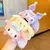 Imagem do Sanrio kawaii almofada bandana cinnamoroll minha melodia kuromi purin maquiagem