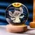 Quente 6cm dos desenhos animados ponto 3d bola de cristal anime disney lilo &amp - comprar online