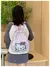 2024 sanrio bonito kuromi melodia cinnamoroll mochila de grande capacidade menin