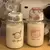 Imagem do 480ml sanrio olá kitty garrafa de água transparente garrafa de água diy anime
