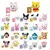 Disney 108 estilo ponto linabell olá kitty blocos de construção princesa dos - Cinnamoroll Brasil