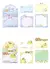 Sanrio hello kitty notas pegajosas dos desenhos animados kuromi mymelody cinnamo na internet