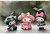 Novo 5 peças sanrio cinnamoroll brinquedos ação anime figuras cinnamoroll con