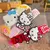 Novo sanrio olá kitty headbands yk2 chips de cabelo bonito cinnamoroll menina k - comprar online