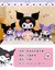 Imagem do 40cm sanrio plushies bonecas dos desenhos animados kuromi pelúcia boneca minha