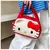 Sanrio bolsa kawaii olá kitty minha melodia bolsa de lona dos desenhos animados