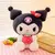 Kawaii anime sanrioed olá kitty kuromi cinnamoroll bonecas de pelúcia ornament - loja online