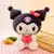 Sanrio sorvete olá kitty kuromi melodia cinnamoroll brinquedos de pelúcia joga - Cinnamoroll Brasil