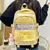 Sanrioed cinnamoroll kuromi minha melodia pom pom purin anime mochila bonito moc