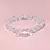 pulseira de cristal cinnamoroll e melody