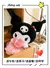 Imagem do kuromi brinquedo de pelúcia 30cm cinnamoroll melodia boneca de pelúcia