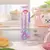 Sanrio hello kitty kawaii minha melodia assinatura caneta terno glitter aquarela