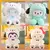 Imagem do 20cm anime sanrio brinquedos de pelúcia kawaii olá kitty cinnamoroll kuromi po